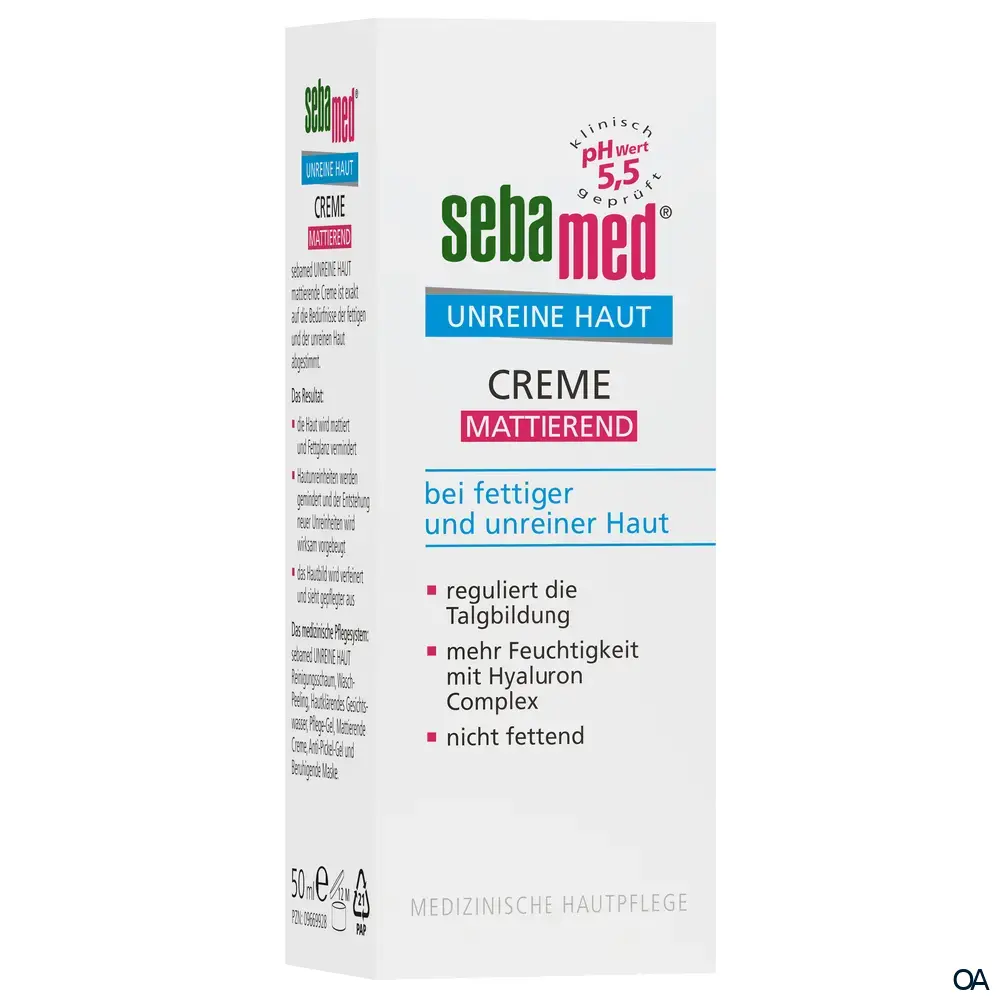 Sebamed Unreine Haut Creme mattierend