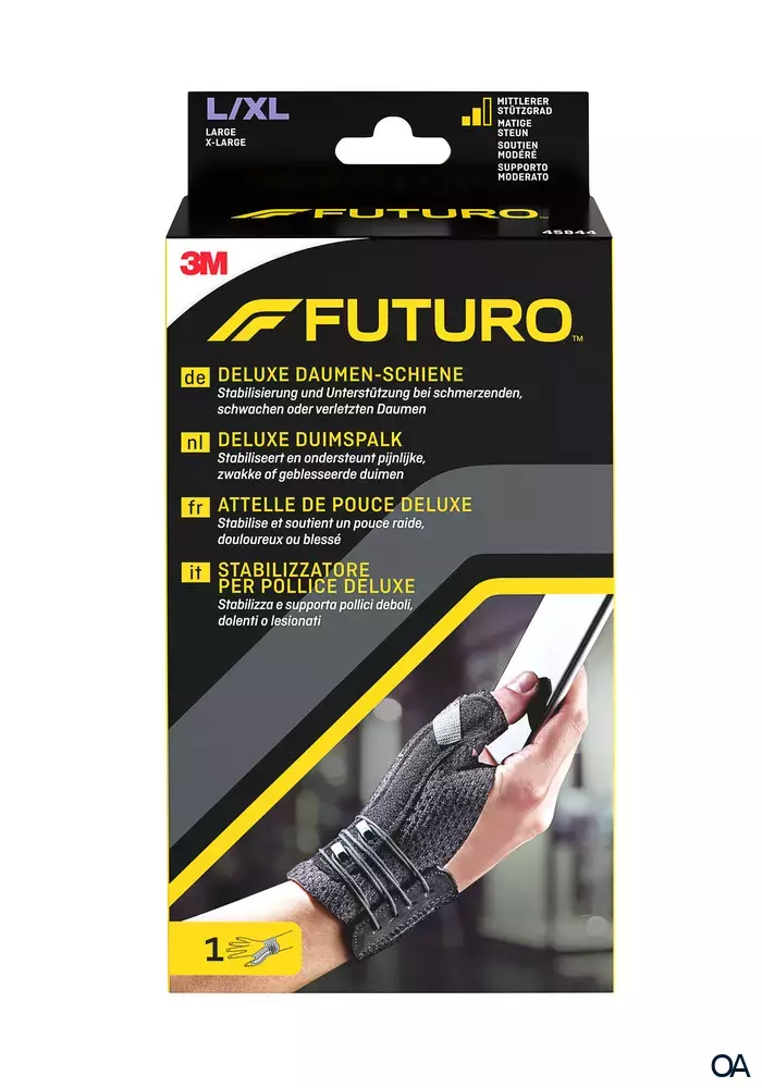 3M FUTURO™ Deluxe Daumen-Schiene 45844, Größe L/XL 3M FUTURO™ Deluxe Daumen-Schiene 45844, Größe L/XL