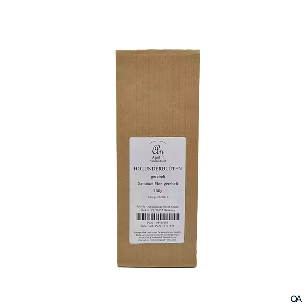 ApoFit Holunderblüten gerebelt ApoFit Holunderblüten gerebelt