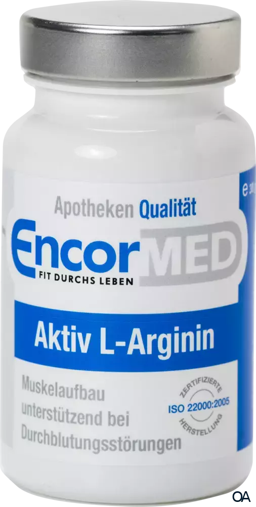 EncorMed Aktiv L-Arginin Kapseln EncorMed Aktiv L-Arginin Kapseln