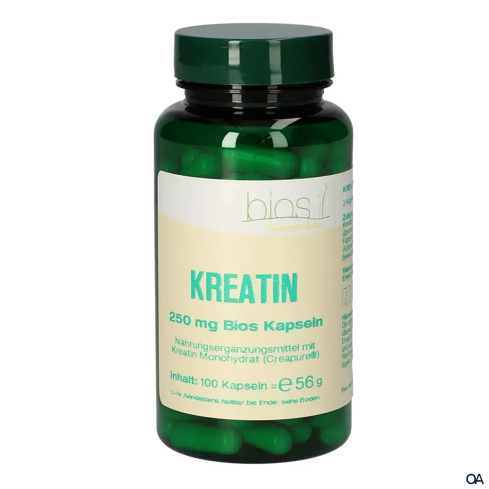 Bios Kreatin 250 mg Kapseln Bios Kreatin 250 mg Kapseln