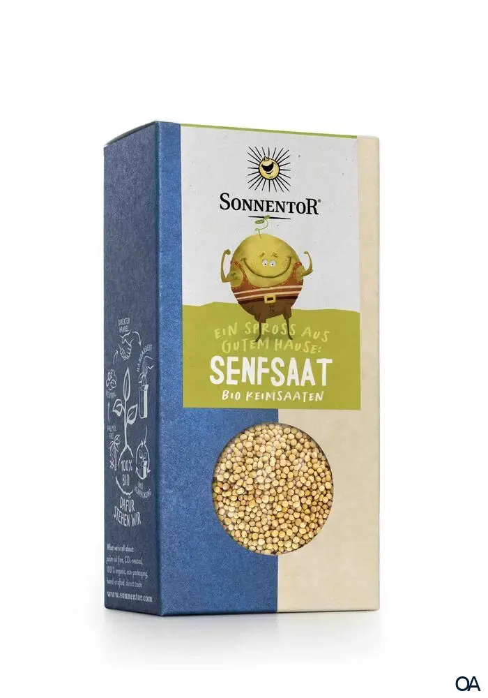 Sonnentor Senfsaat gelb Bio Keimsaat