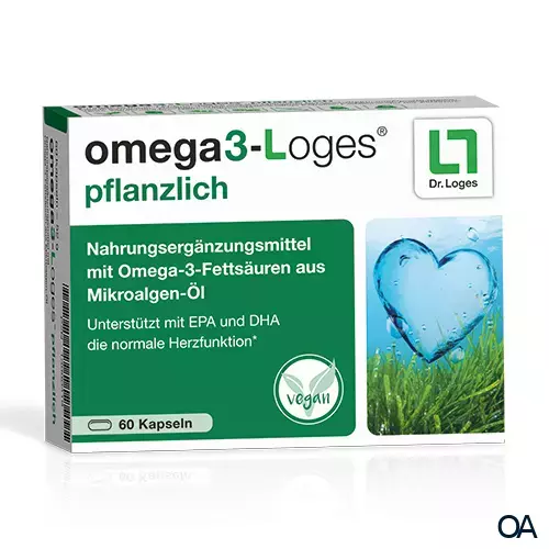 omega3-Loges® pflanzlich Kapseln