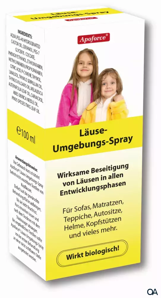 Apoforce® Läuse-Umgebungs-Spray Apoforce® Läuse-Umgebungs-Spray