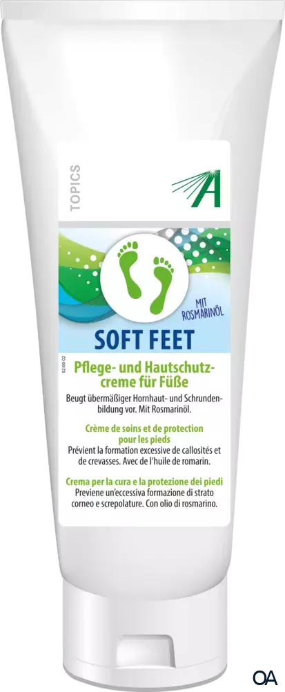 Adler Topics Soft Feet Fusspflegecreme Adler Topics Soft Feet Fusspflegecreme