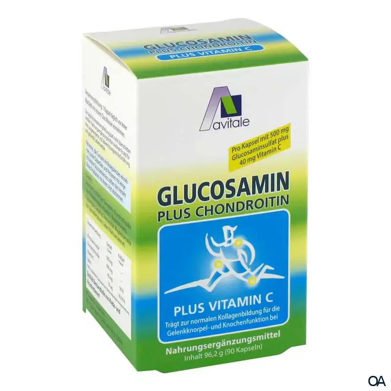 Avitale Glucosamin 500 mg / Chondroitin 400 mg Kapseln Avitale Glucosamin 500 mg / Chondroitin 400 mg Kapseln