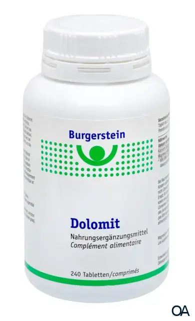 Burgerstein Dolomit Tabletten Burgerstein Dolomit Tabletten