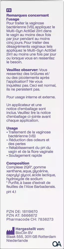 Multi-Gyn® ActiGel 2IN1 + Applikator