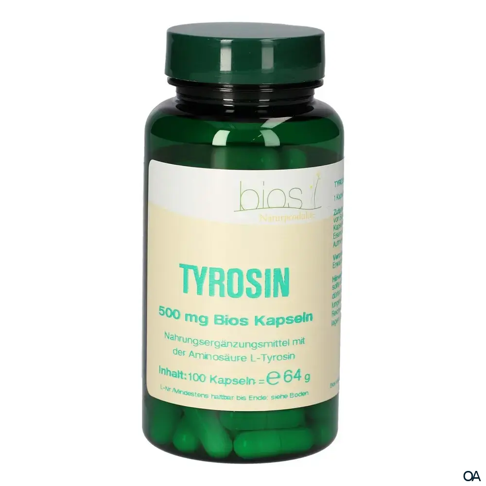Bios Tyrosin 500 mg Kapseln Bios Tyrosin 500 mg Kapseln