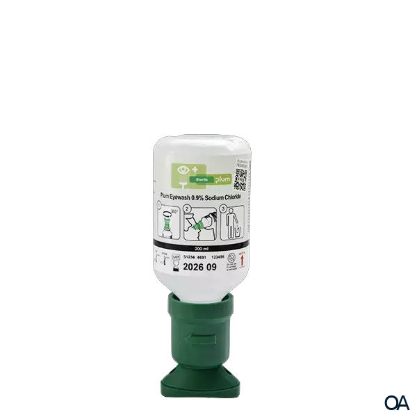 Plum Augenspülflasche 0.9% Natriumchloridlösung