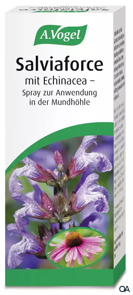 A.Vogel Salviaforce mit Echinacea Spray zur Anwendung in der Mundhöhle, Lösung A.Vogel Salviaforce mit Echinacea Spray zur Anwendung in der Mundhöhle, Lösung