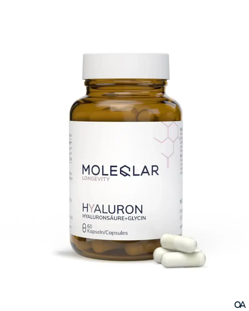 MoleQlar Longevity Hyaluron + Glycin Kapseln