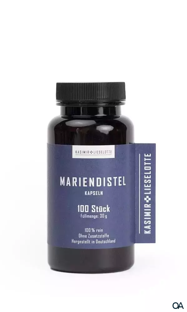 Kasimir + Lieselotte Mariendistel Kapseln Kasimir + Lieselotte Mariendistel Kapseln