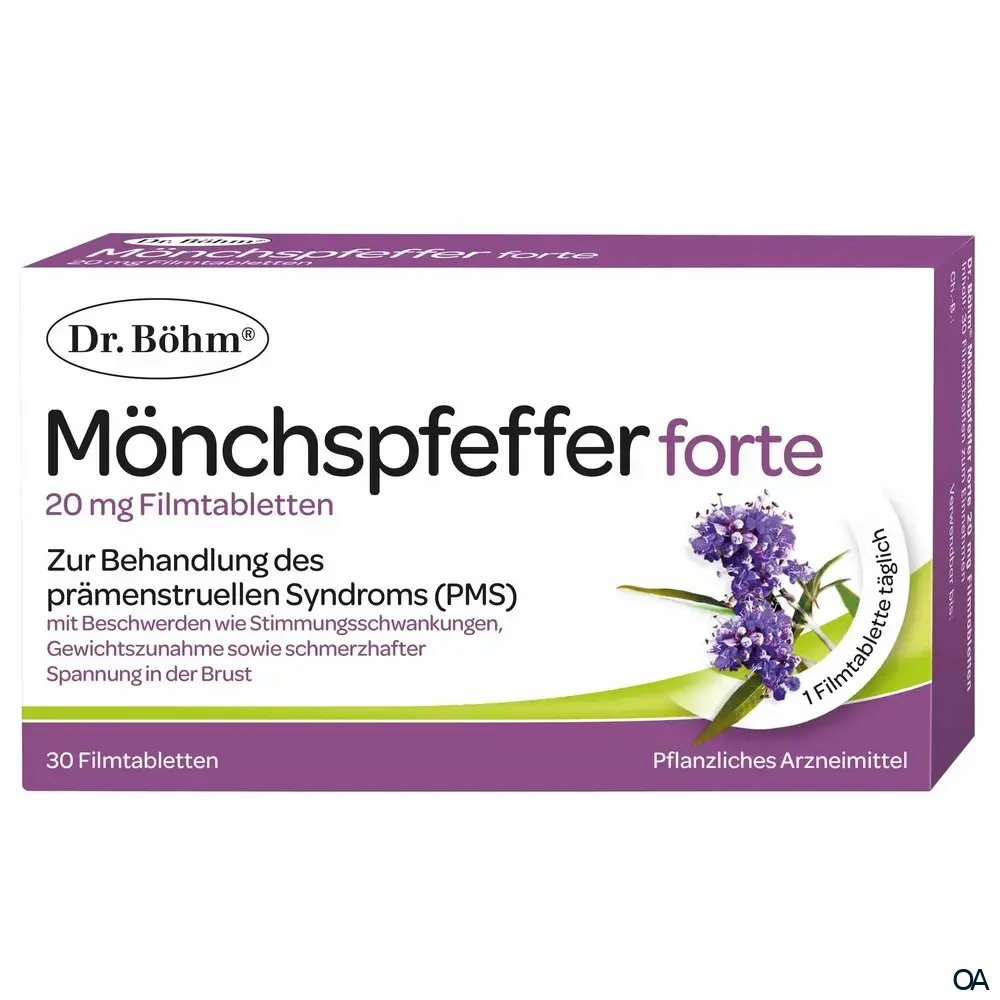 Dr. Böhm® Mönchspfeffer forte 20 mg Filmtabletten