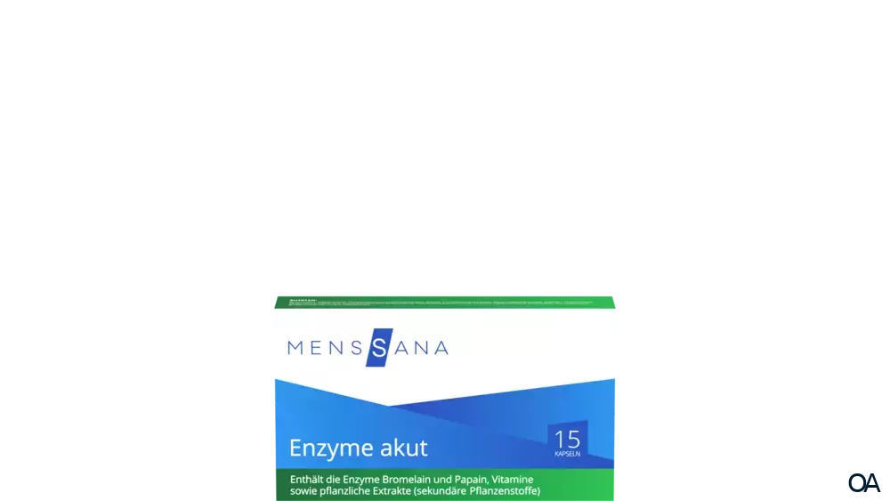 MensSana Enzyme akut Kapseln