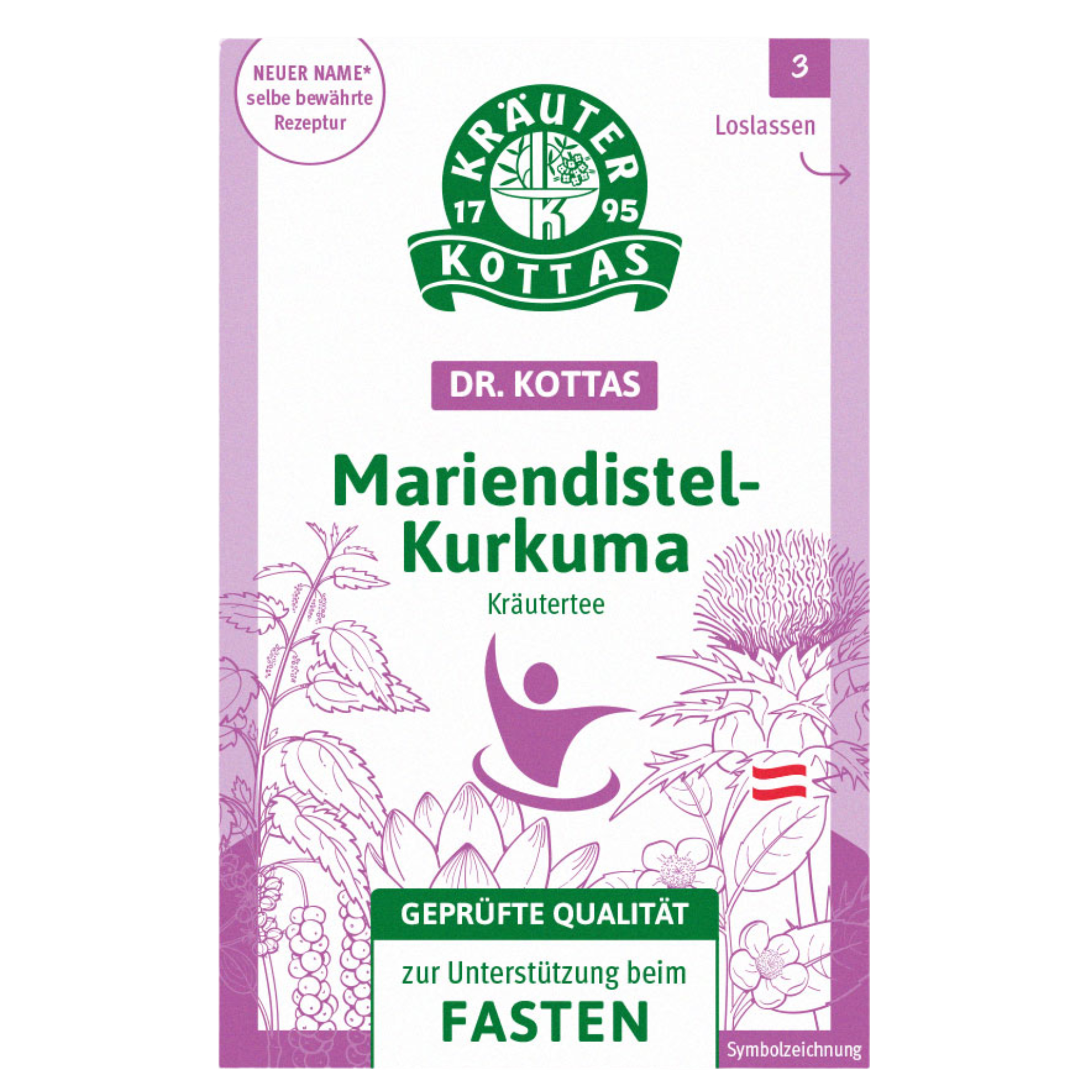 Dr. Kottas Mariendistel-Kurkuma-Tee BIO