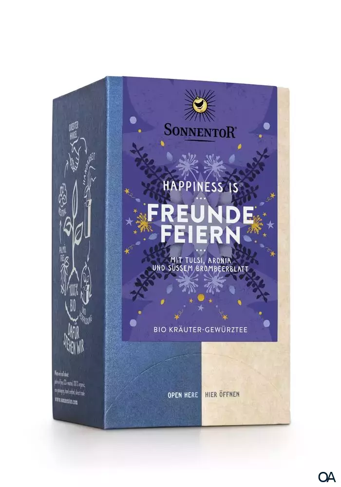 Sonnentor Freunde feiern Tee