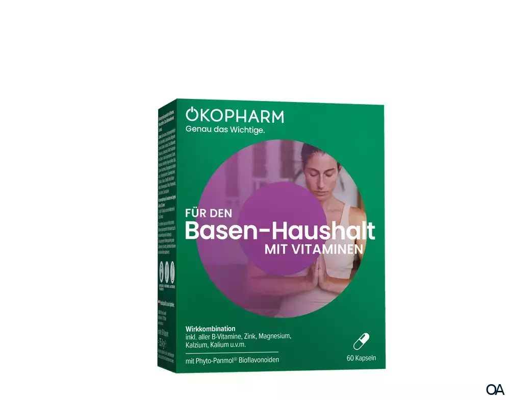 Ökopharm® Für den Basen-Haushalt mit Vitaminen Kapseln Ökopharm® Für den Basen-Haushalt mit Vitaminen Kapseln