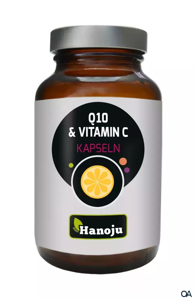 Hanoju Coenzyme Q10 30mg + Vitamin C 500mg Hanoju Coenzyme Q10 30mg + Vitamin C 500mg