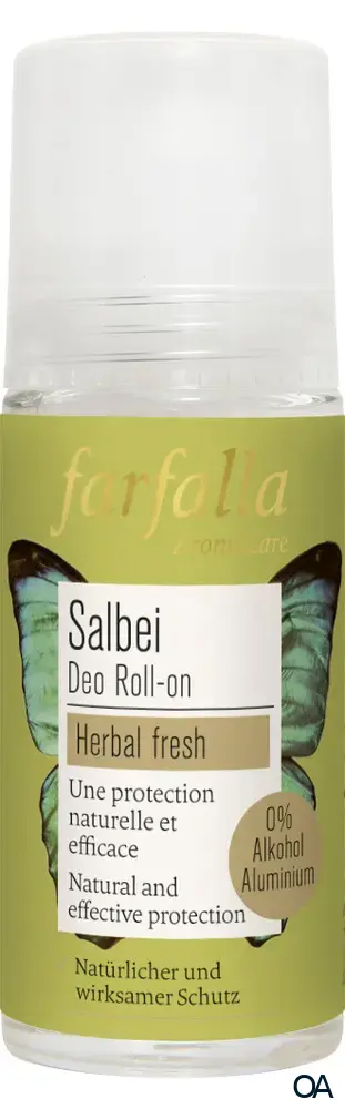 Farfalla Salbei, Kräuterfrischer Deo Roll-on