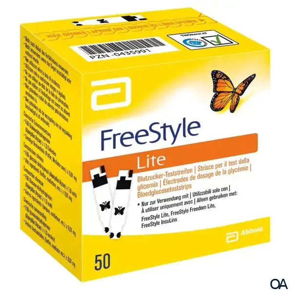 Abbott FreeStyle Freedom Lite Teststreifen Abbott FreeStyle Freedom Lite Teststreifen