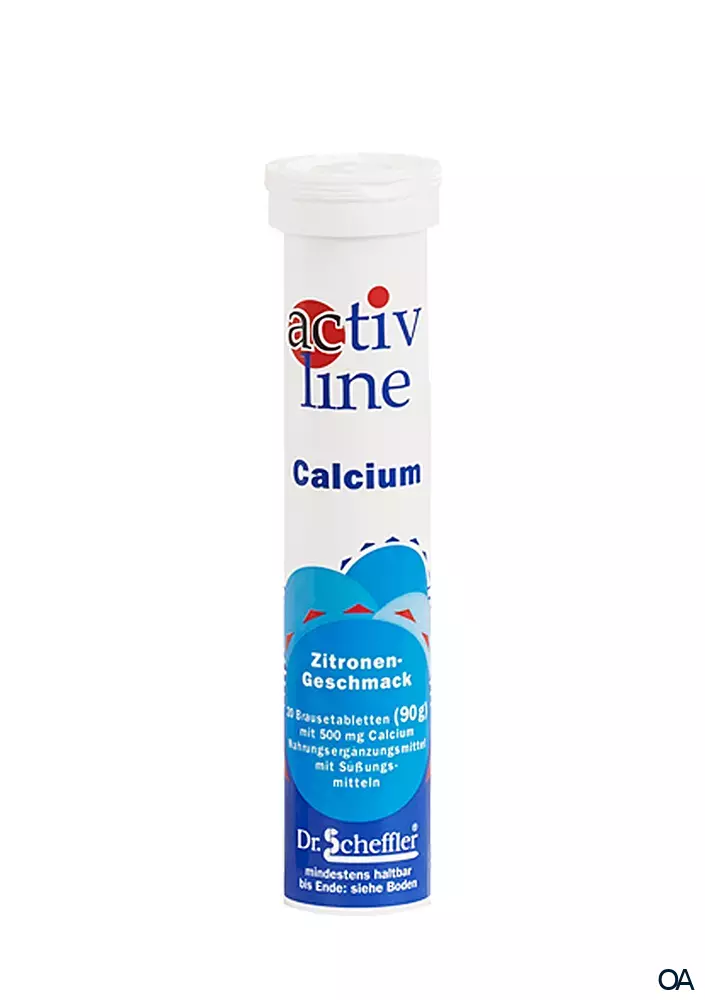 ADDITIVA® Activline Calcium Brausetabletten - Zitrone ADDITIVA® Activline Calcium Brausetabletten - Zitrone