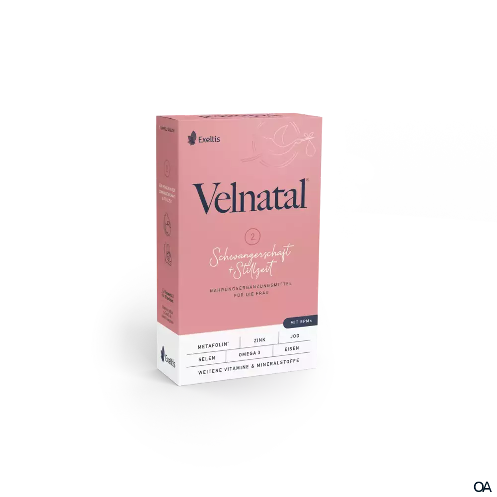 Velnatal® Schwangerschaft + Stillzeit Weichkapseln