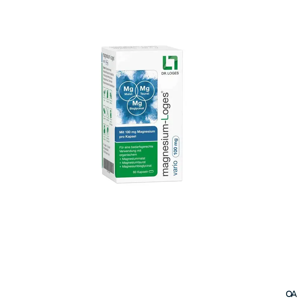 magnesium-Loges® vario 100 mg Kapseln