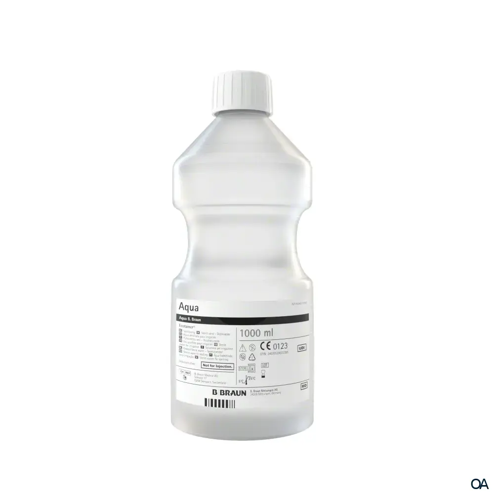 Aqua B. Braun, Ecotainer® Spüllösung 1000 ml
