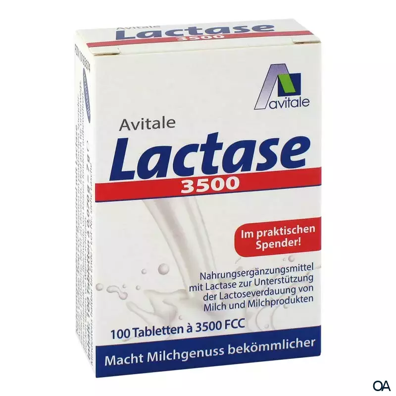 Avitale Lactase 3500 FCC Tabletten Avitale Lactase 3500 FCC Tabletten