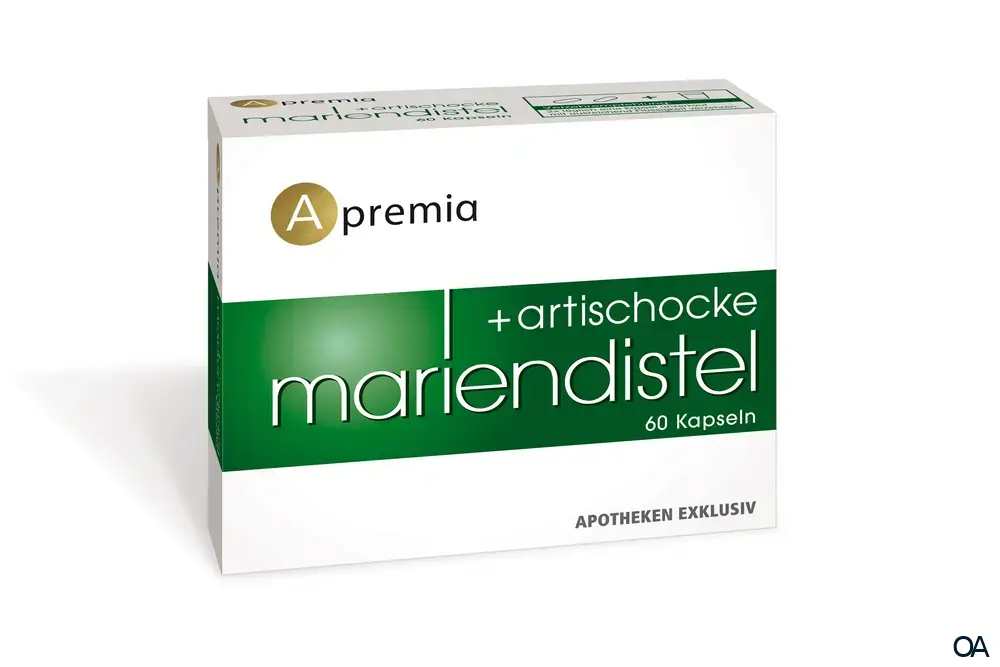Apremia Mariendistel + Artischocke Kapseln Apremia Mariendistel + Artischocke Kapseln