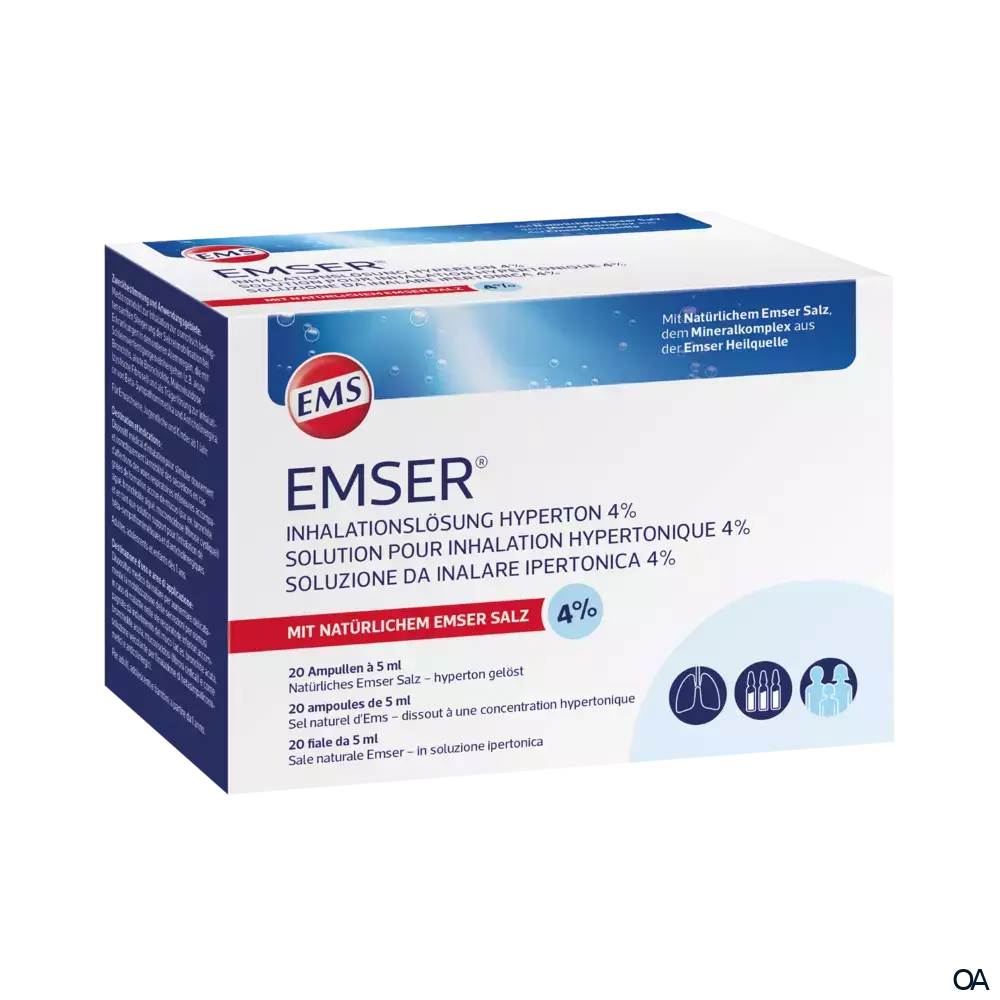 Emser® Inhalationslösung hyperton 4% Ampullen