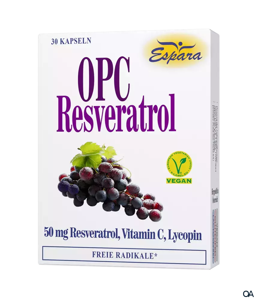 Espara OPC-Resveratrol Kapseln Espara OPC-Resveratrol Kapseln