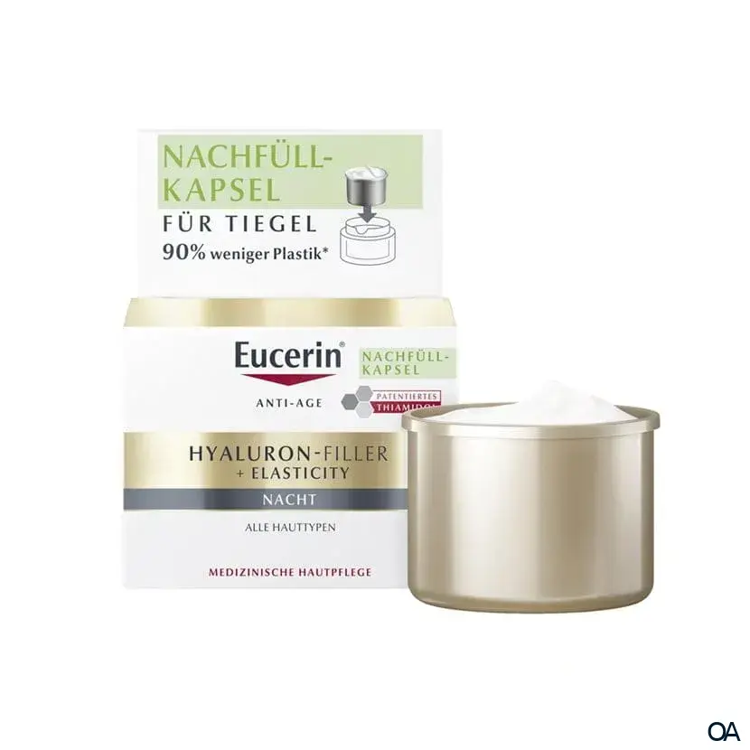 Eucerin® HYALURON-FILLER + ELASTICITY Nachtpflege - Nachfüllkapsel