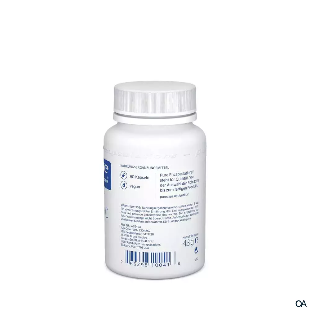 pure encapsulations® Vitamin C 400 gepuffert Kapseln