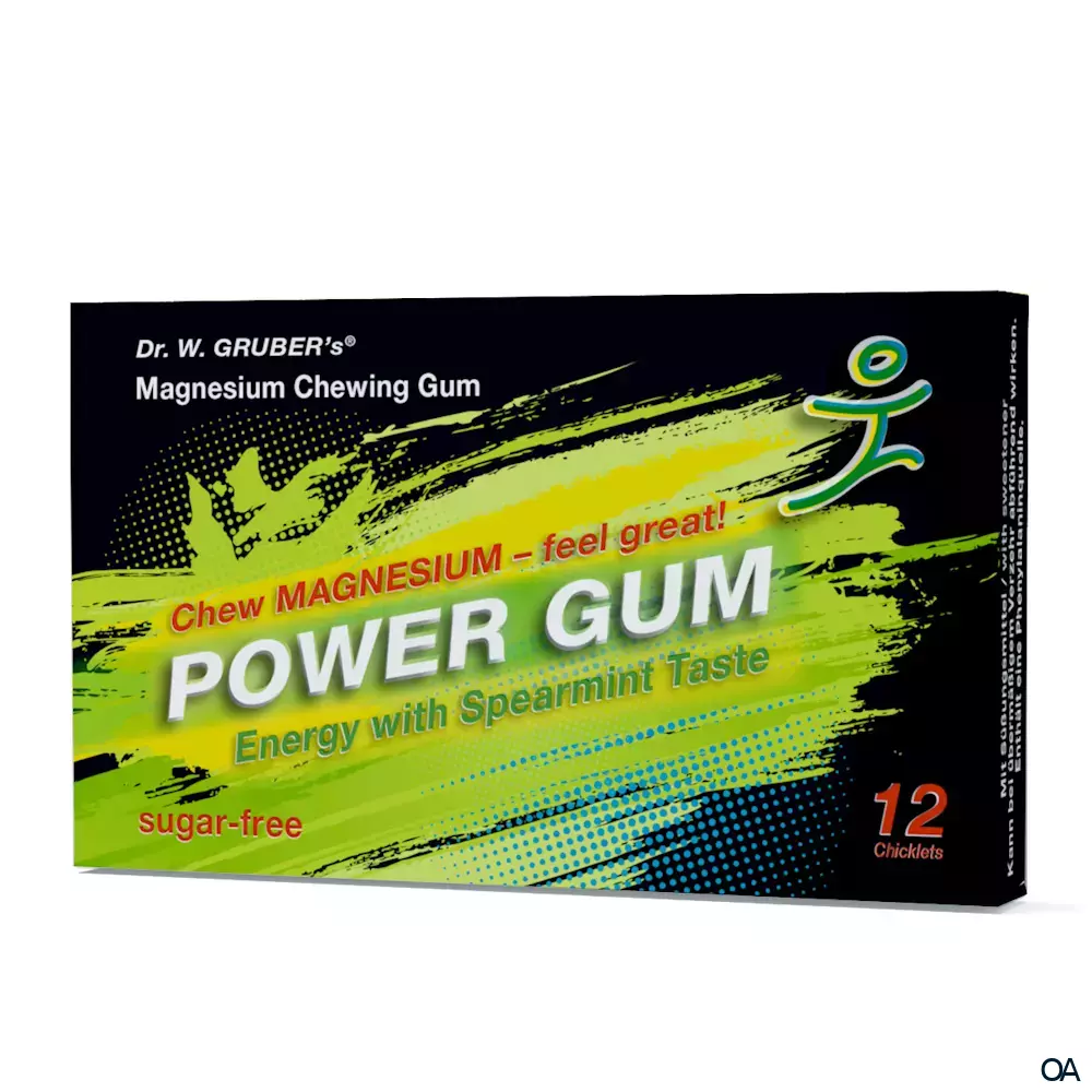 Dr. W. Gruber’s® Magnesium Power Gum