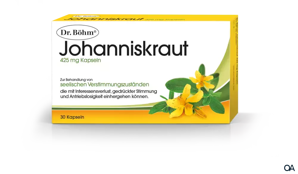 Dr. Böhm® Johanniskraut 425 mg Kapseln Dr. Böhm® Johanniskraut 425 mg Kapseln