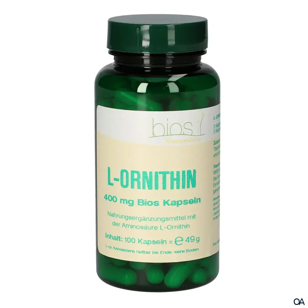 Bios L-Ornithin 400 mg Kapseln