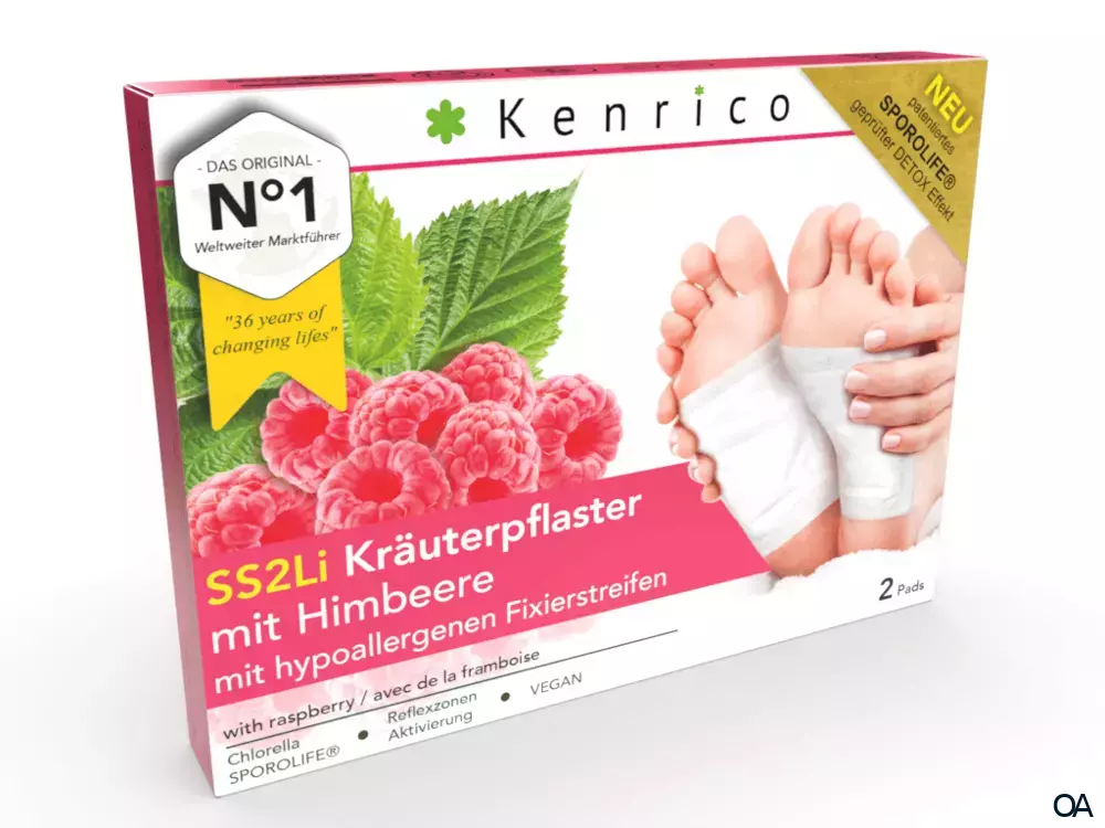 Kenrico SS2Li Kräuterpflaster mit Himbeere Kenrico SS2Li Kräuterpflaster mit Himbeere