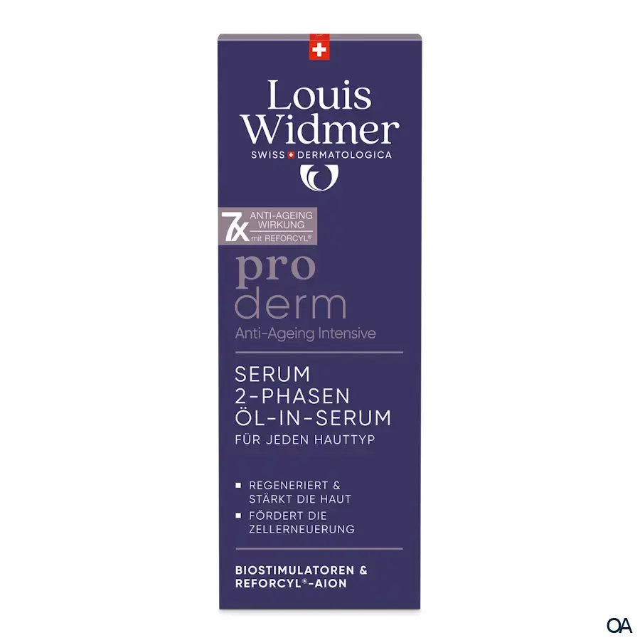 Louis Widmer proderm Serum 2-Phasen Öl-in-Serum - leicht parfümiert Louis Widmer proderm Serum 2-Phasen Öl-in-Serum - leicht parfümiert
