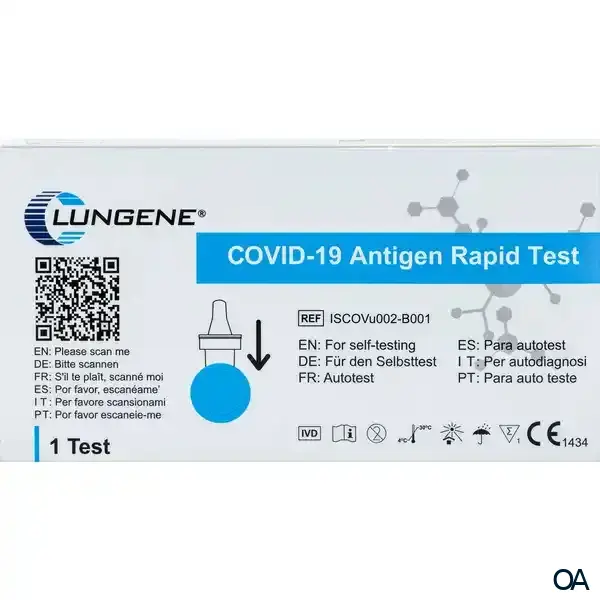 Clungene® COVID-19 Antigen Laien Rapid Schnelltest