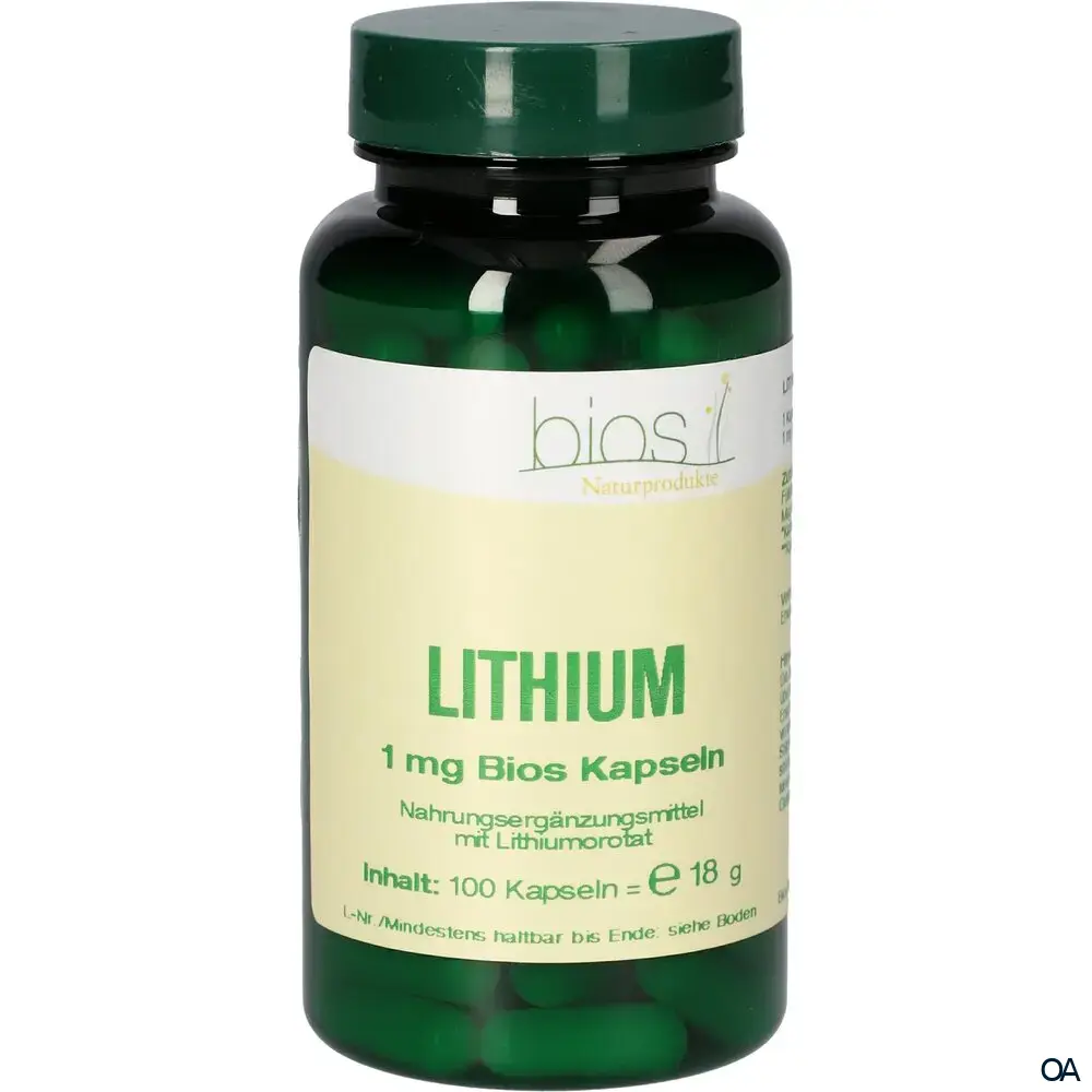 Bios Lithium 1 mg Kapseln Bios Lithium 1 mg Kapseln